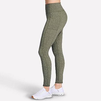 Women's Skechers® Full Length High-Waisted Daisies Leggings