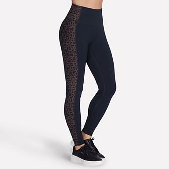 Women's Skechers GO WALK® Full Length High-Waisted Cheetah Leggings