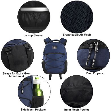 KELTY Bungee-Clip Blue Backpack
