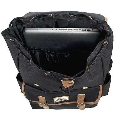 KELTY Solid Flap Drawstring Backpack