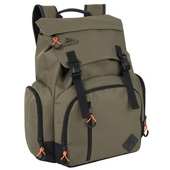 KELTY Double Clip Flap Drawstring Backpack