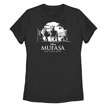 Disney's Mufasa The Lion King Sunset Scene Juniors' Graphic Tee