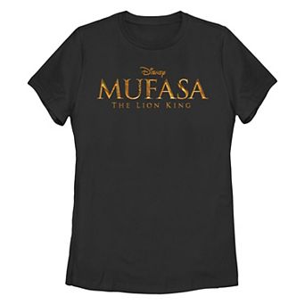 Disney's Mufasa The Lion King Title Logo Juniors' Graphic Tee