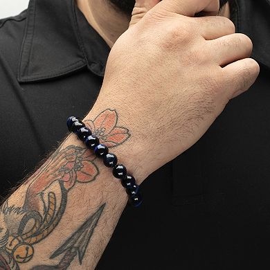 Men's Gemstone Bead Bracelet