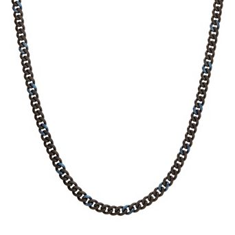 Men's DANTE Ion Plated Stainless Steel Cuban Chain Necklace