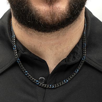 Men's DANTE Ion Plated Stainless Steel Cuban Chain Necklace