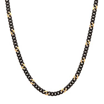 Men's DANTE Two-Tone Stainless Steel Cuban Chain Necklace