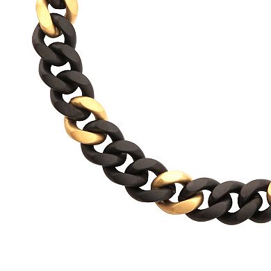Men's DANTE Two-Tone Cuban Chain Bracelet