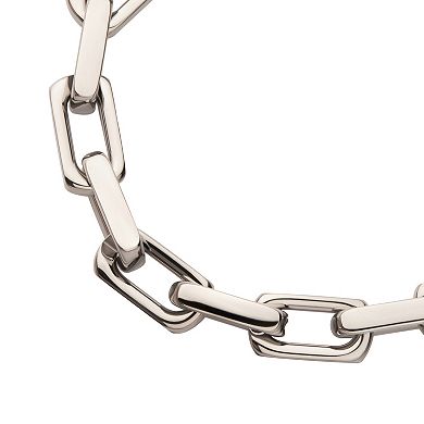 Men's DANTE Stainless Steel Oversized Square Links Chunky Bracelet