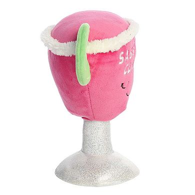 Aurora - Small Pink JUST SAYIN' - 9" Sassy And Classy Cocktail - Witty Stuffed Animal