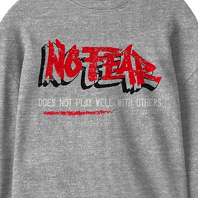 Boys 8-20 No Fear Does Not Play Well With Others Long Sleeve Graphic Tee