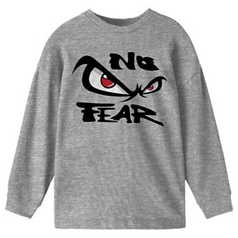 Boys 8-20 No Fear Eyes Logo Long Sleeve Tee