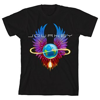 Boys 8-20 Journey Globe With Wings Graphic Tee