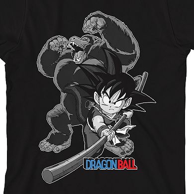 Boys 8-20 Dragon Ball Goku Giant Ape Graphic Tee