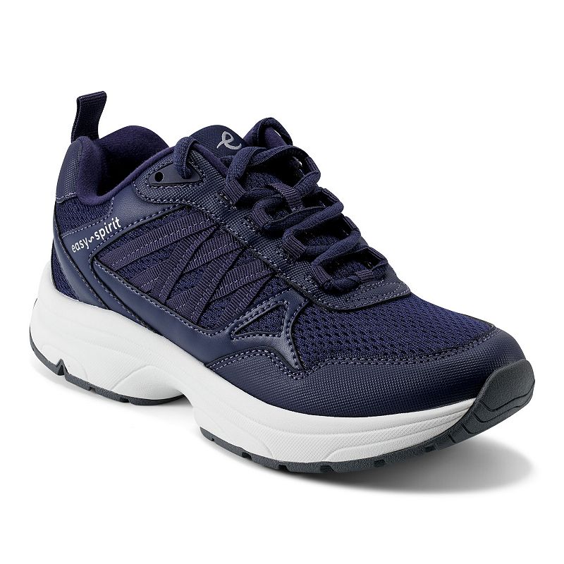 Easy Spirit Keagen Women's Mesh Running Shoes, Size: 8, Dark Blue