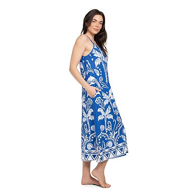 Women's Lilac+London Print Nightgown