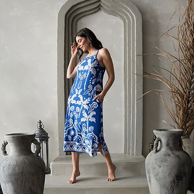 Women's Lilac+London Print Nightgown