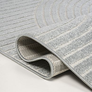 Chayton Minimalist Geometric Machine-washable Area Rug