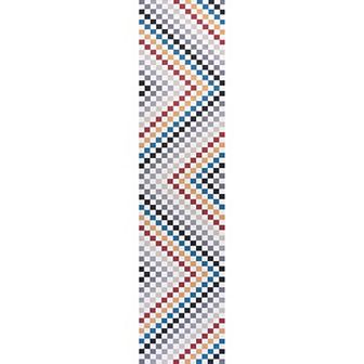 Ainsley Modern Cottage Checkerboard Washable Area Rug