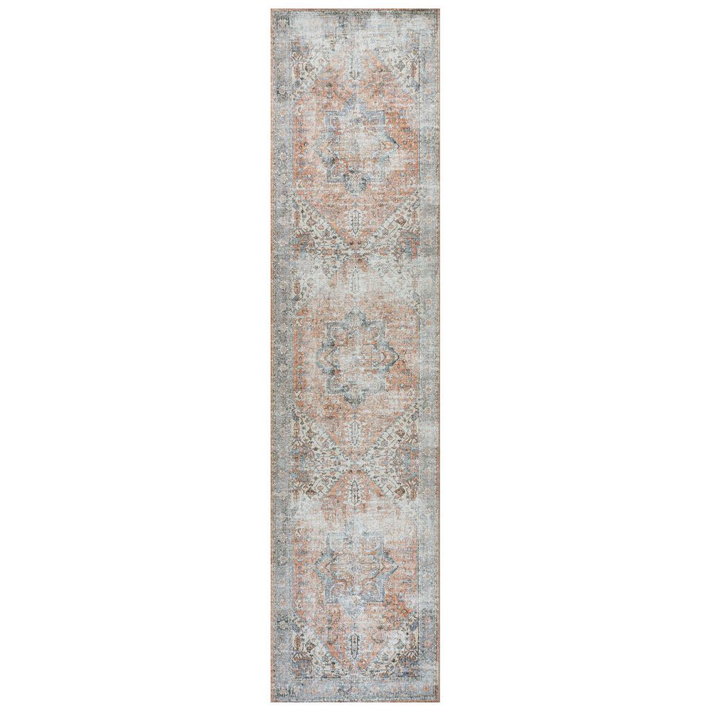 Ainsley Modern Cottage Checkerboard Washable Area Rug