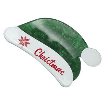 Christmas Hat Hair Clips for Christmas 3.35"x1.57"x1.97" 1 pc