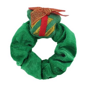 Christmas Hair Ties Gift Box for Christmas Green 1 pc