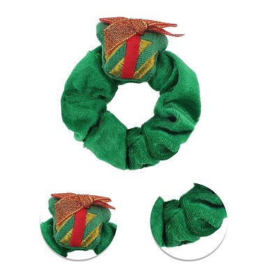 Christmas Hair Ties Gift Box for Christmas Green 1 Pc
