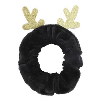 Christmas Hair Scrunchies Antlers for Christmas 1 pc