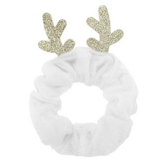 Christmas Hair Scrunchies Antlers for Christmas 1 pc