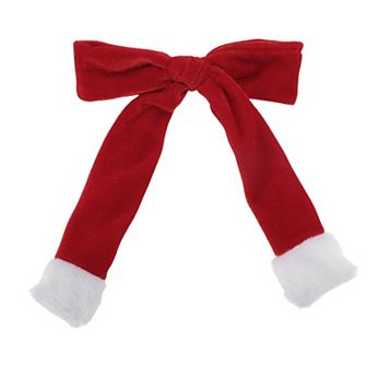 Christmas Bow Hair Clips Bow for Christmas 7.87"x5.91" 1 pc