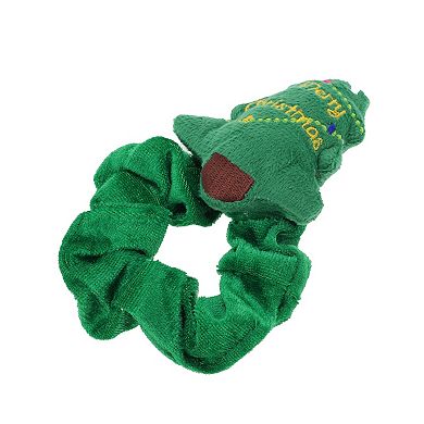 Christmas Hair Ties Tree for Christmas Green 1 Pc