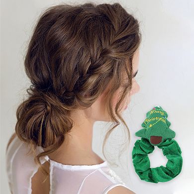 Christmas Hair Ties Tree for Christmas Green 1 Pc