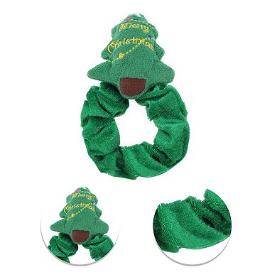Christmas Hair Ties Tree for Christmas Green 1 Pc