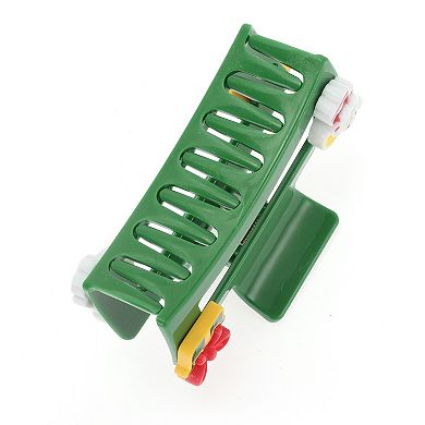 Square Old Man Gift Box Hair Clips for Christmas 3.35"x1.77"x1.57" Green 1 Pc