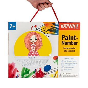 Artwille Paint By Number Kit Stylish Girl