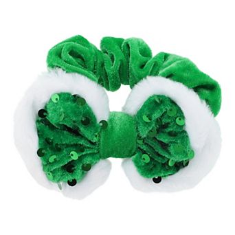 Christmas Hair Scrunchies Bow Tie for Christmas 1 pc