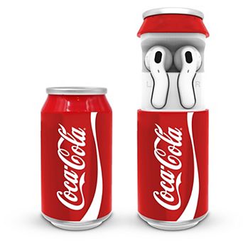 CocaCola Bluetooth Wireless Earbuds with Can Shaped Charging Case