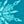 Dark Turq Snowflakes