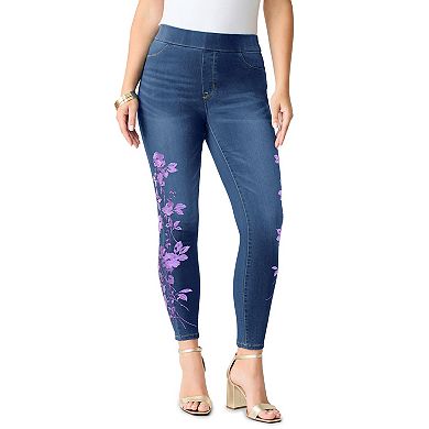 Roaman's Women's Plus Size 360° Stretch Jegging