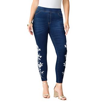 Roaman's Women's Plus Size Plus Size 360° Stretch Jegging