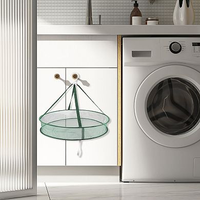 Durable Single Layer Clothes Drying Basket for Balcony 4.72"x24.02" 44L