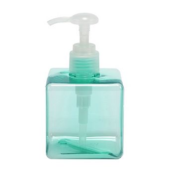 Simple Square Soap Pump Dispenser for Bathroom Laundry Rooms 250ml 1 pc