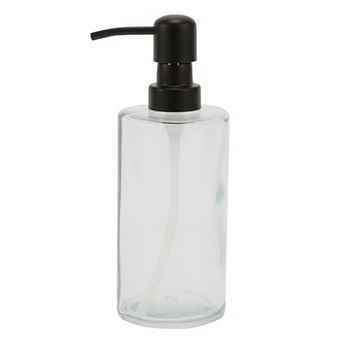 Classic Elegant Cylindrical Soap Pump Dispenser for Hotels Bathroom 350ml 1 pc