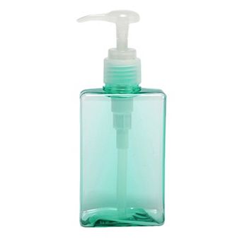 Simple Square Soap Pump Dispenser for Bathroom Laundry Rooms 200ml 1 pc