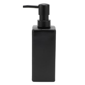 Classic Square Soap Pump Dispenser for Laundry Rooms Hotels Kitchen 350ml 1 pc