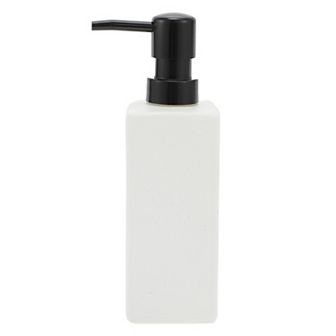 Classic Square Soap Pump Dispenser for Laundry Rooms Hotels Kitchen 350ml 1 pc