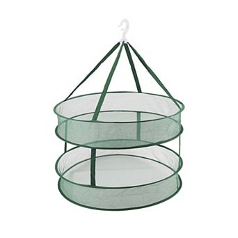 Durable Double Layer Clothes Drying Basket for Balcony 4.72"x24.02" 89L