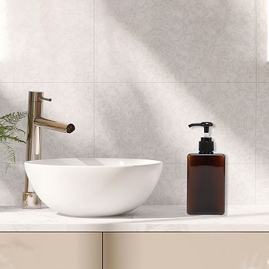 Simple Square Soap Pump Dispenser for Bathroom Hotel 280ml 1 Pcs