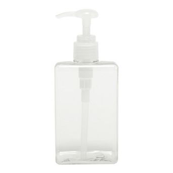 Simple Square Soap Pump Dispenser for Bathroom Hotel 280ml 1 pc