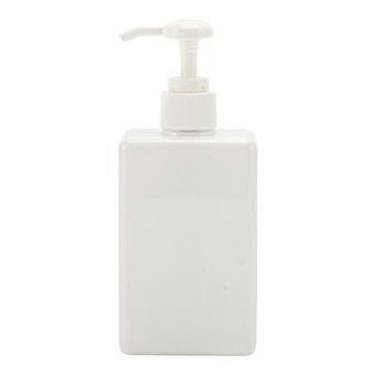 Simple Square Soap Pump Dispenser for Bathroom Hotel 280ml 1 pc